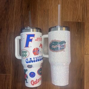 Florida Gators Tumbler Set - White and Silver